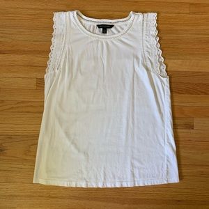 3/$15 Banana Republic eyelet tank top